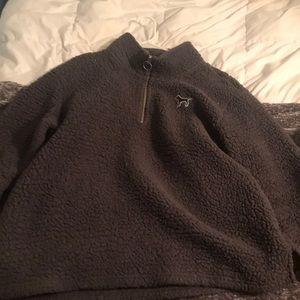 long sleeve sherpa